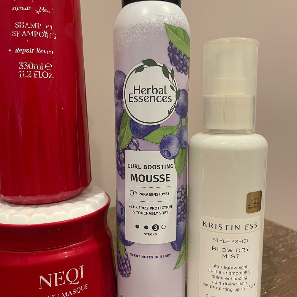 NEQI Kristin Ess Herbal Essences Hair Care Masque Blow Dry Styling Bundle Lot - Picture 3 of 5